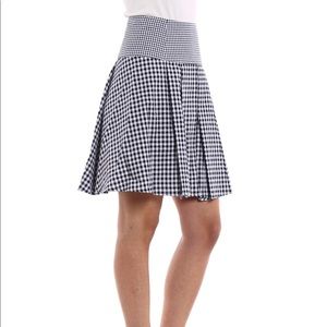 NWT Michael kors checked skirt( Navy)